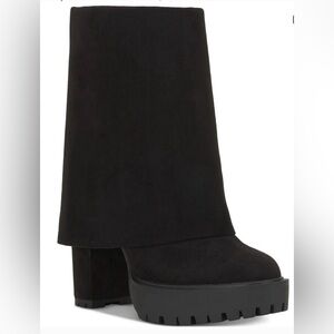 NWT ~ I.N.C. International Concepts “Adelina”Fold-over Cuffed Dress Booties.